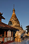 Bagan Myanmar. The Minochantha Stupa. 